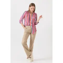 PRIVILEGE - Jeans slim fit beige - Beige