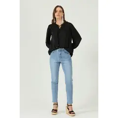PRIVILEGE - Jeans skinny celeste - Celeste