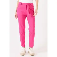 PRIVILEGE - Pantalon regular fucsia - Fucsia