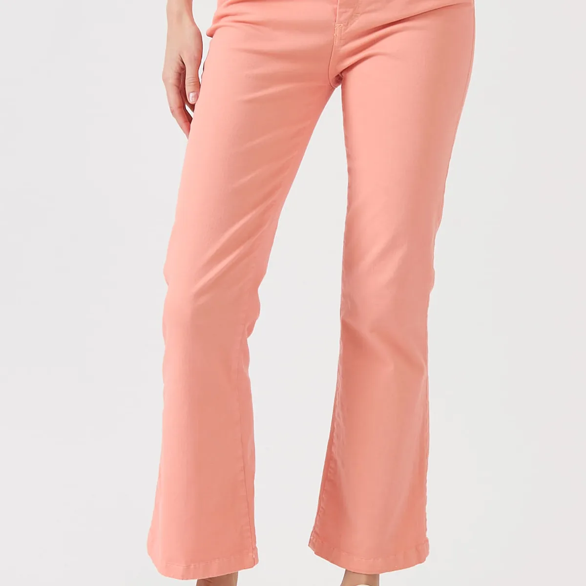 PRIVILEGE - Jeans flare salmon 1431