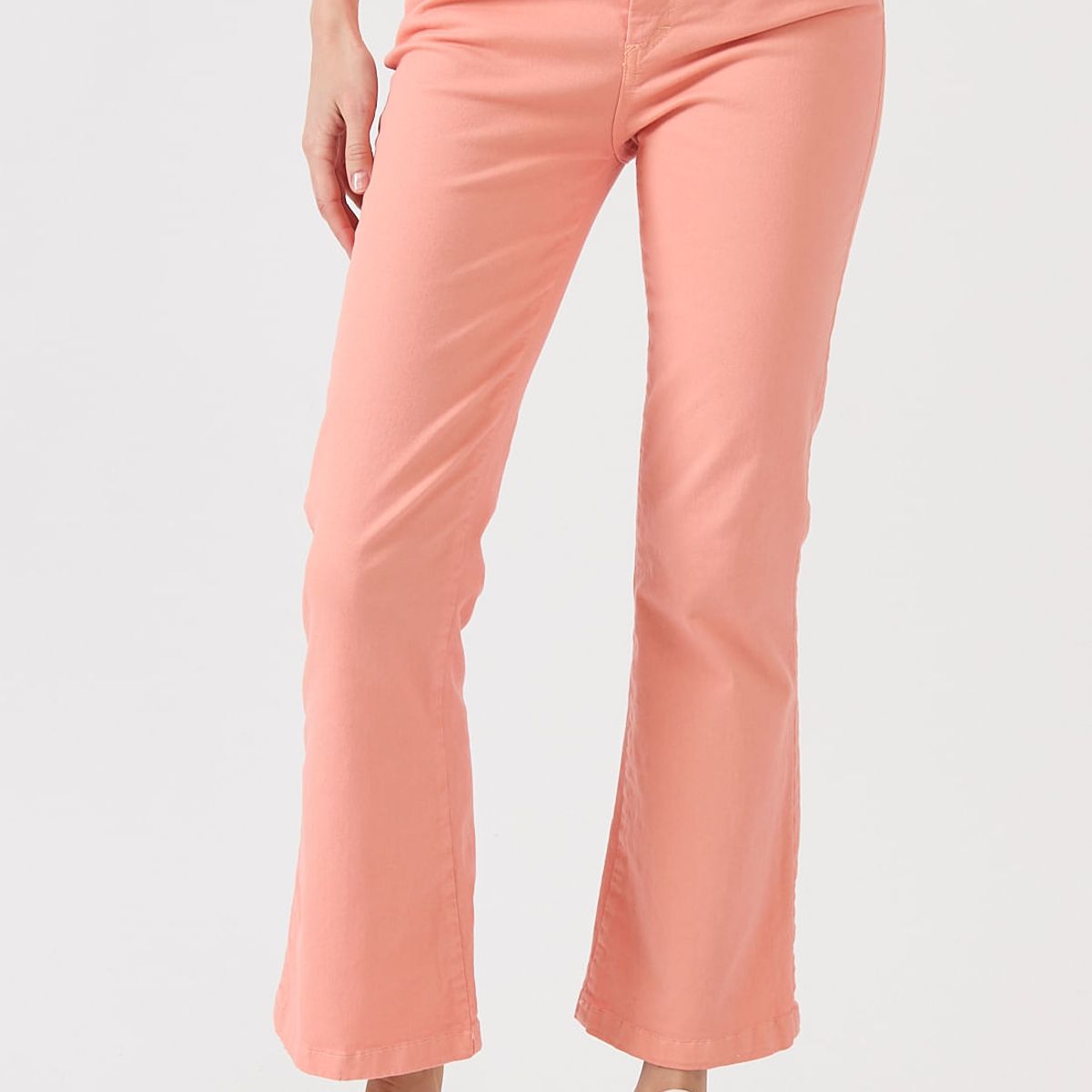 PRIVILEGE - Jeans flare salmon 1431