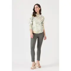 PRIVILEGE - Leggins verde militar - Verde Militar