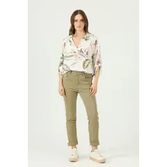 PRIVILEGE - Jeans verde - Verde