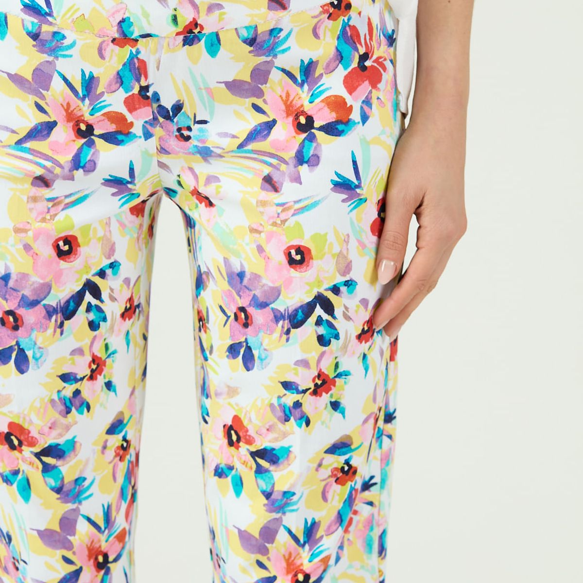 PRIVILEGE - Leggings tubo multicolor estampada 1482