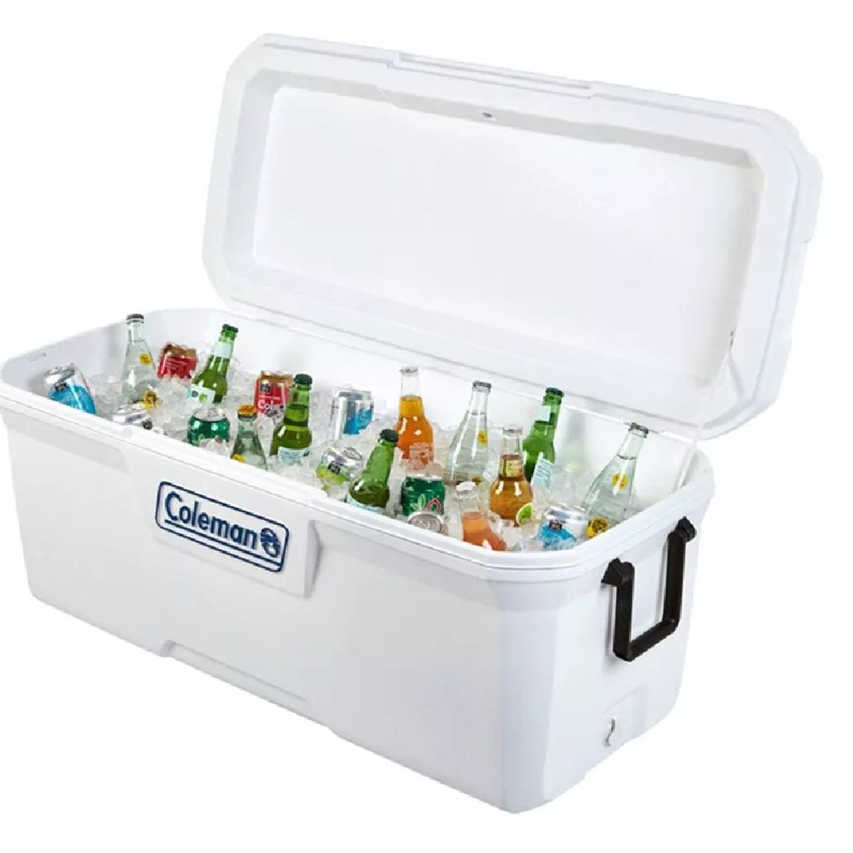 COLEMAN - Cooler Coleman Marine 113 Litros 120qt Blanca Uv guard.