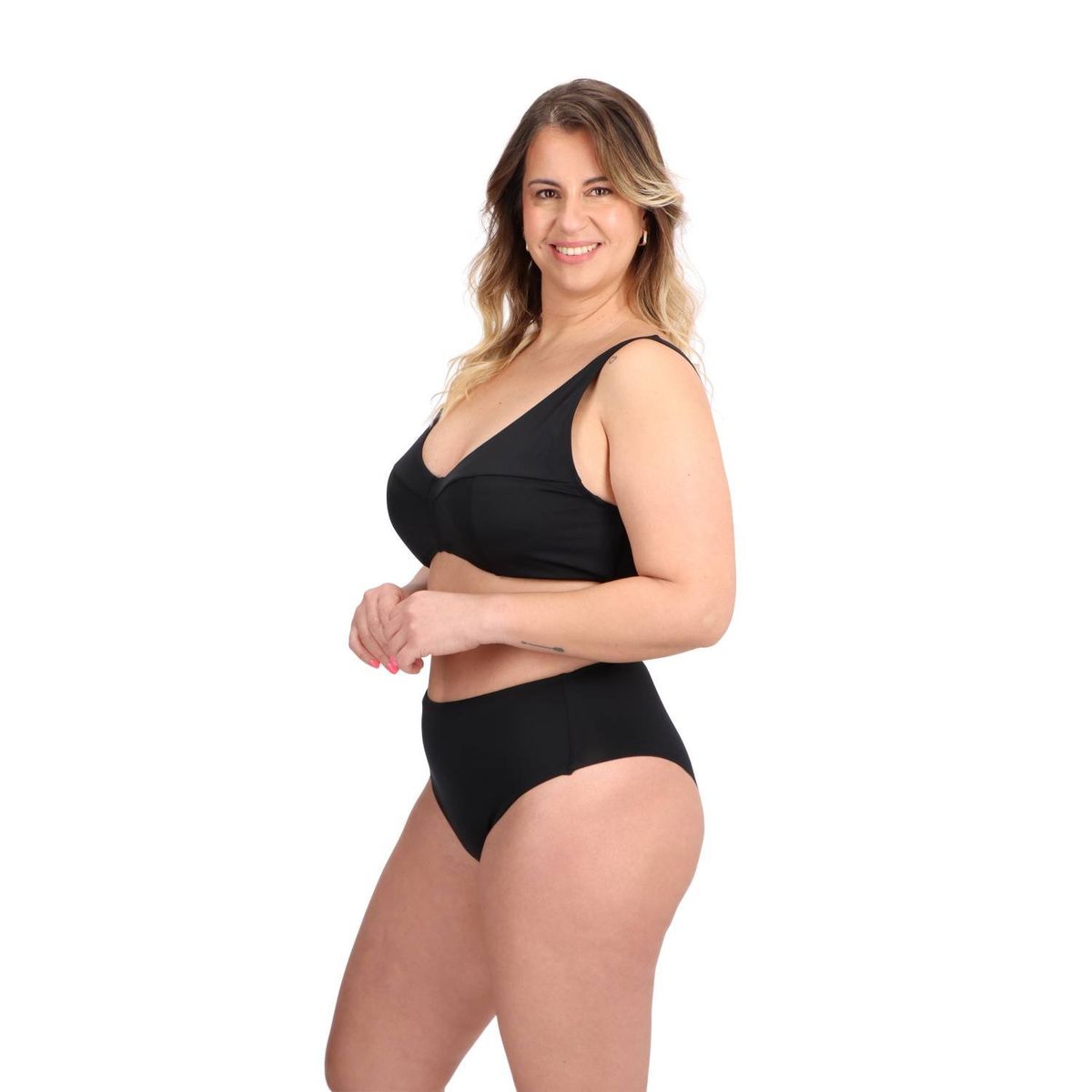 CAFFARENA - Bikini Modelante Negro Caffarena