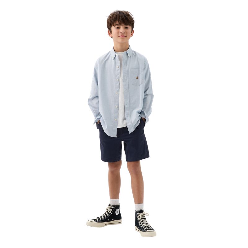 GAP - Short Con Elástico Celeste