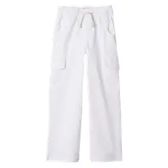 GAP - Jeans Wide Leg Cargo Blanco