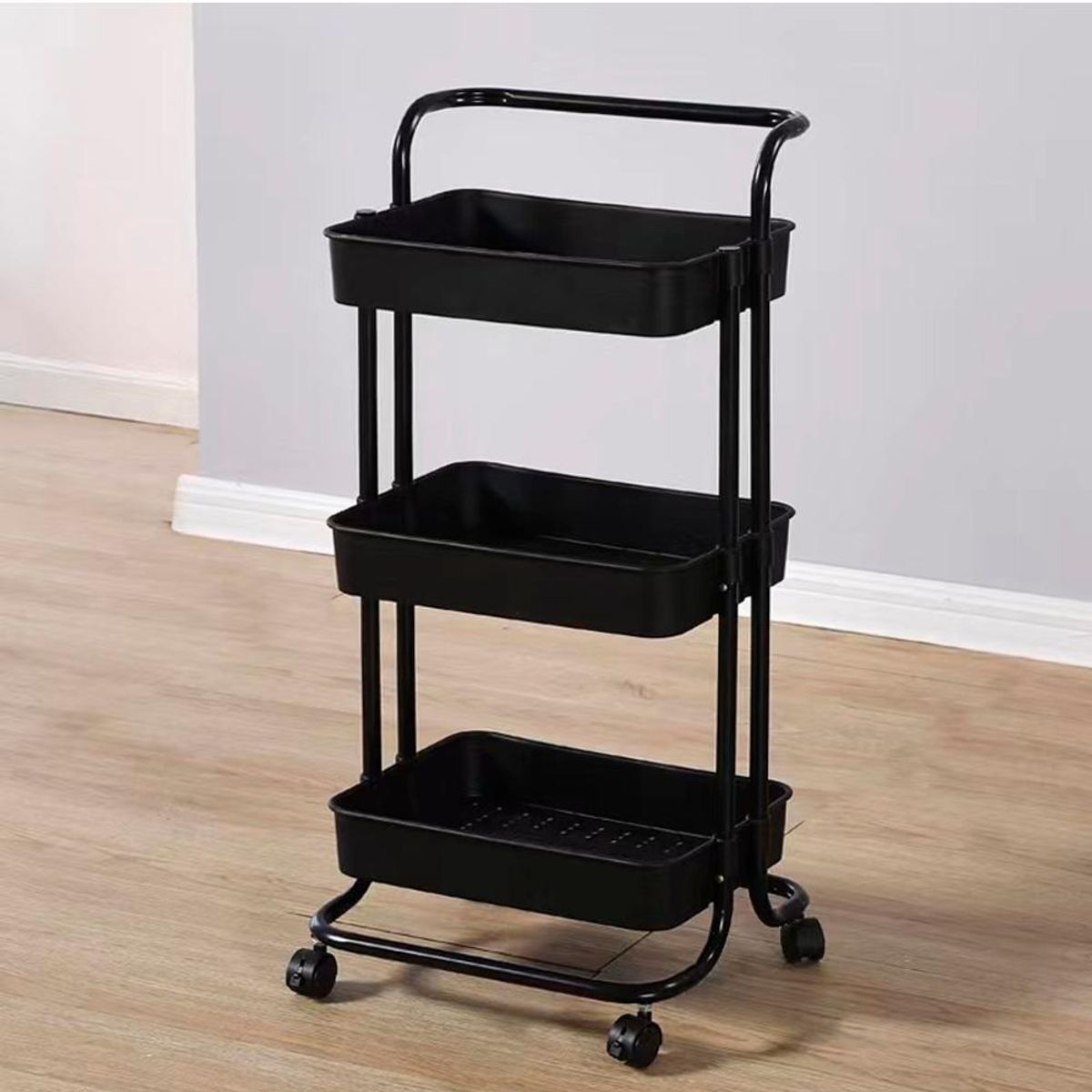 GENERICO - Carrito Auxiliar - Negro