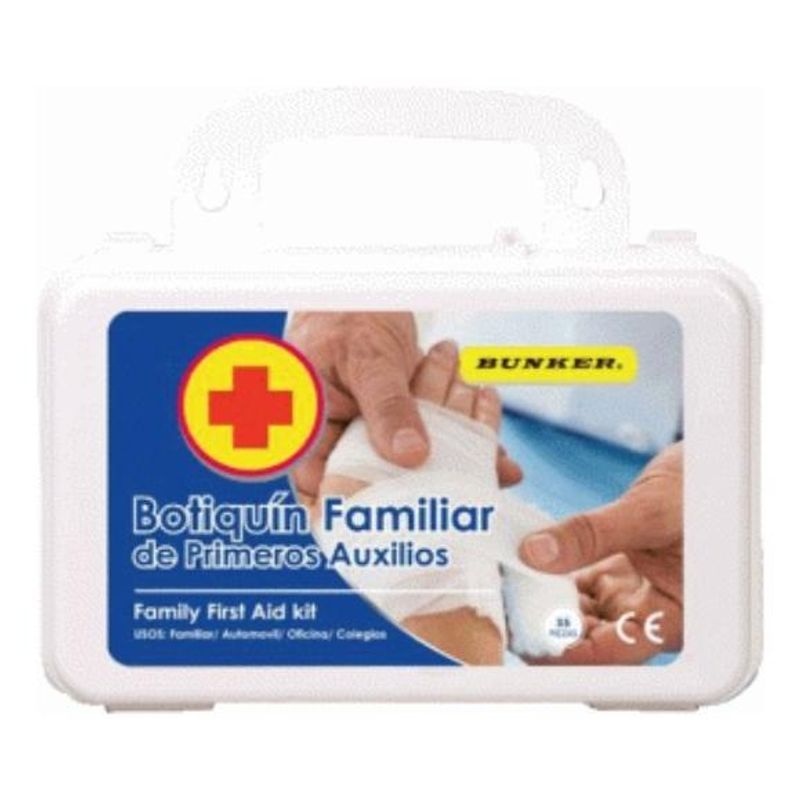 GENERICO - Botiquin Primera Auxilio Para 10 Personas