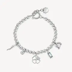 BROSWAY - Pulsera Chakra Plateada