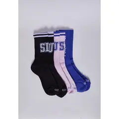 SIOUX - Pack Calcetin Morado College