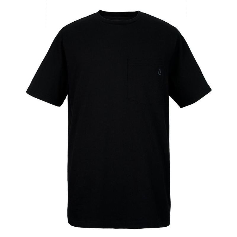 NIXON - Polera Nixon Men Pocket Black - Negro