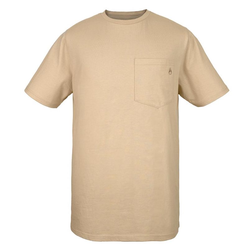 NIXON - Polera Nixon Men Pocket Beige - Beige
