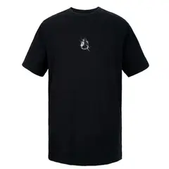 NIXON - Polera Men Black Degrade Logo Front White Grey - Negro