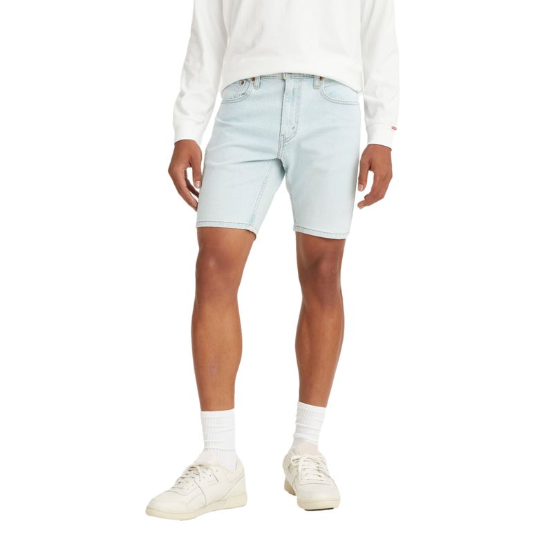 LEVIS - Short Hombre 412 Slim Celeste Levis