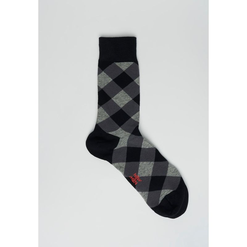 NEW MAN - Calcetin Martin Gris New Man
