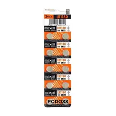 MAXELL - Pack 10 Pilas De Reloj LR1130 1.5V L1130