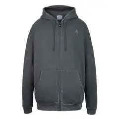 NIXON - Poleron Men Full Zipper Dark Gray - Gris