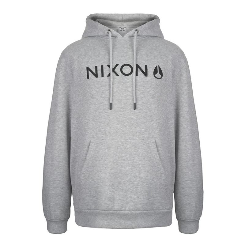 NIXON - Poleron Nixon Men Hoodie Icon Gray - Gris