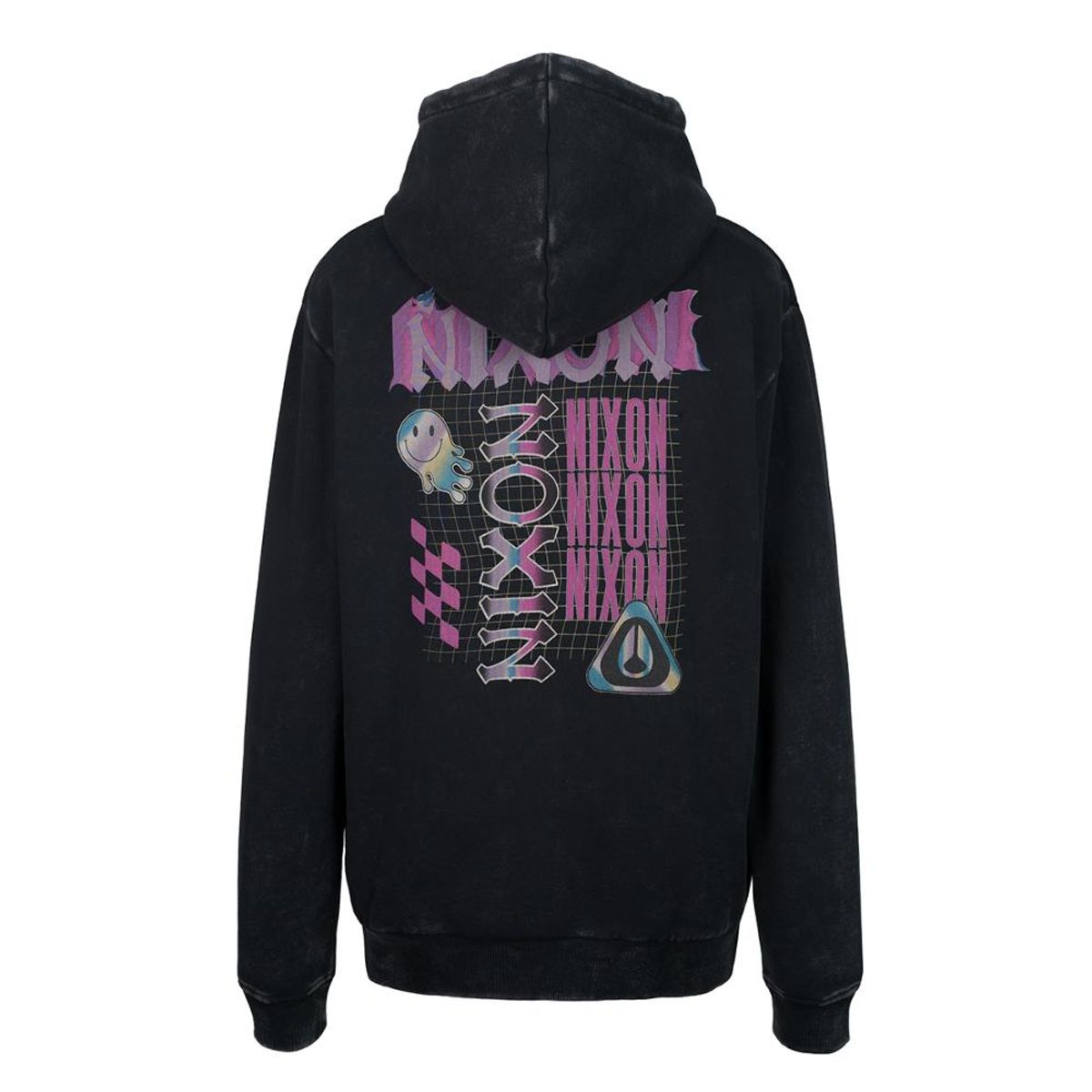 NIXON - Poleron Nixon Men Full Zipper Black - Negro