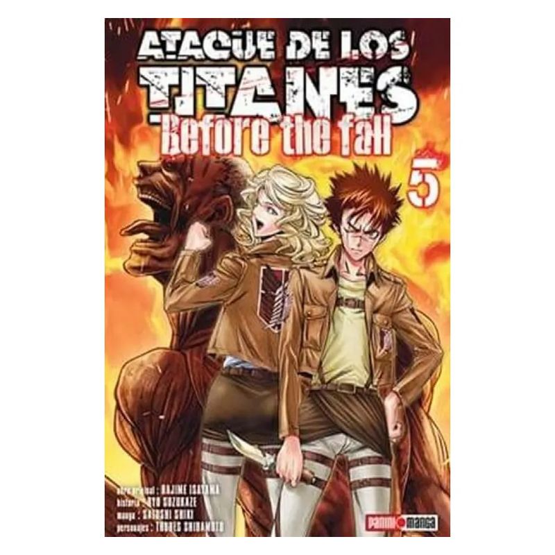 PANINI - Manga Ataque de los Titanes: Before the Fall 5