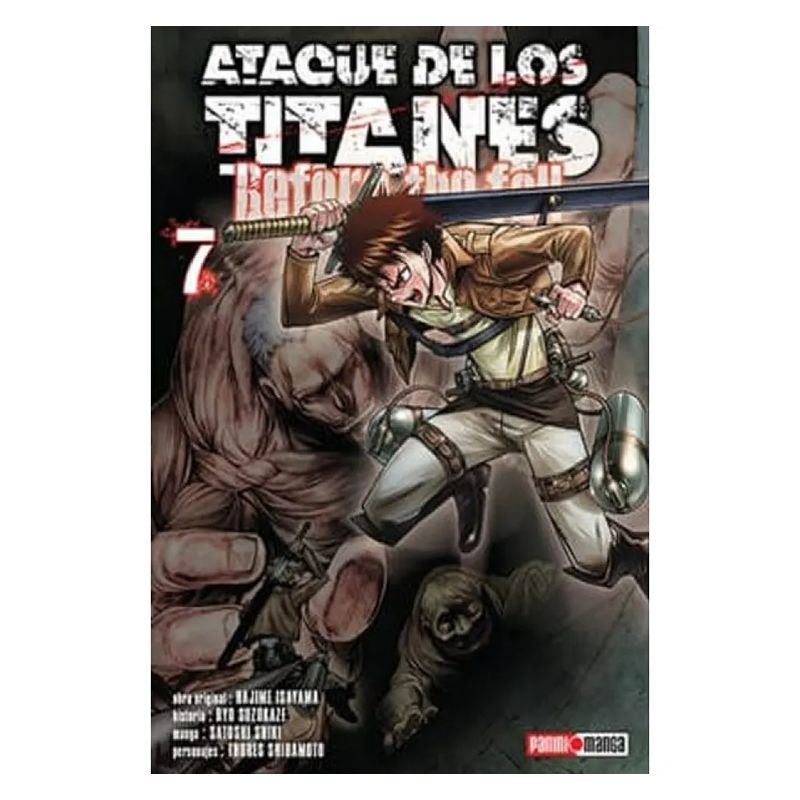 PANINI - Manga Ataque de los Titanes: Before the Fall 7