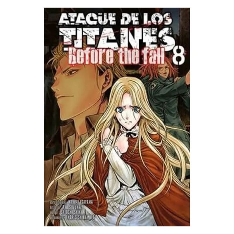 PANINI - Manga Ataque de los Titanes: Before the Fall 8
