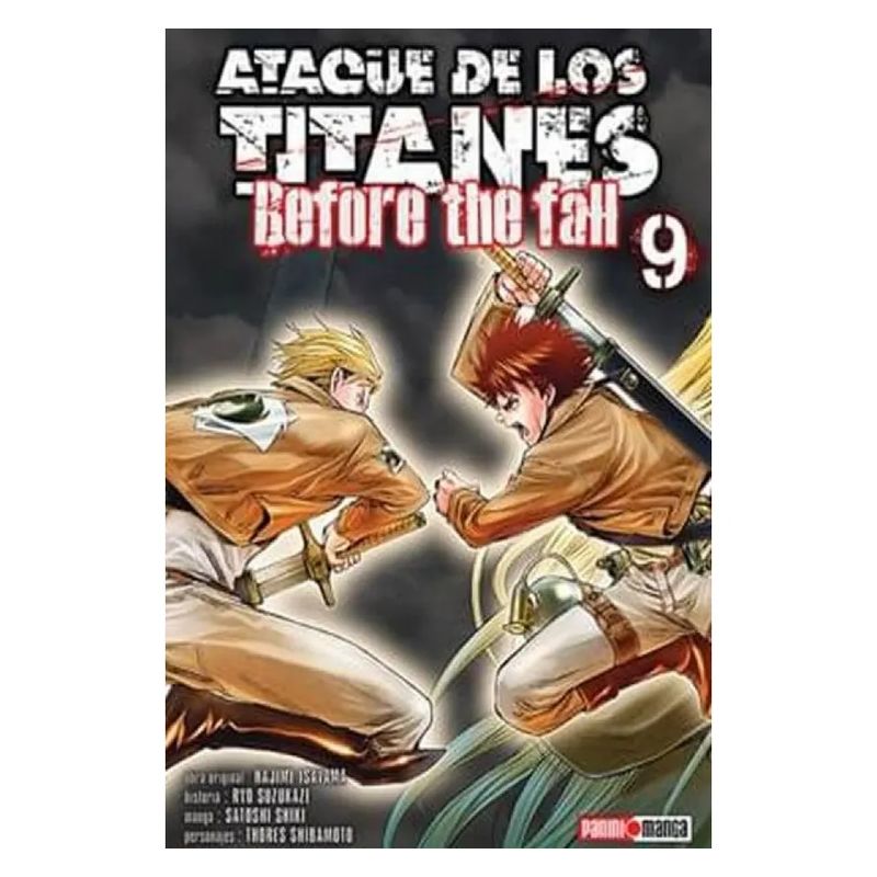 PANINI - Manga Ataque de los Titanes: Before the Fall 9