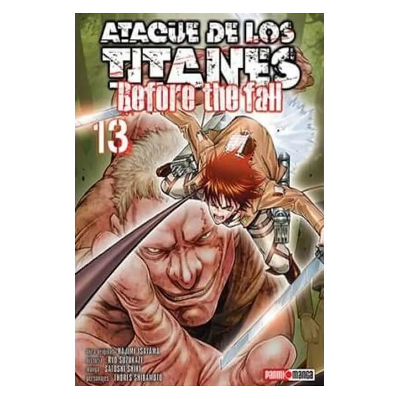 PANINI - Manga Ataque de los Titanes: Before the Fall 13