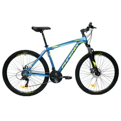 PHOENIX - Bicicleta MTB Aro 27.5" 21 Velocidades Freno Disco Azul