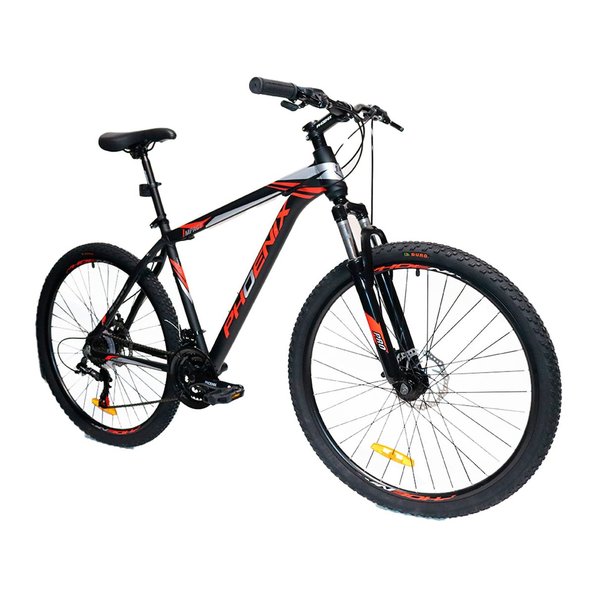 PHOENIX - Bicicleta Phoenix MTB Aro 27.5" 21 Velocidades Freno Disco Negro