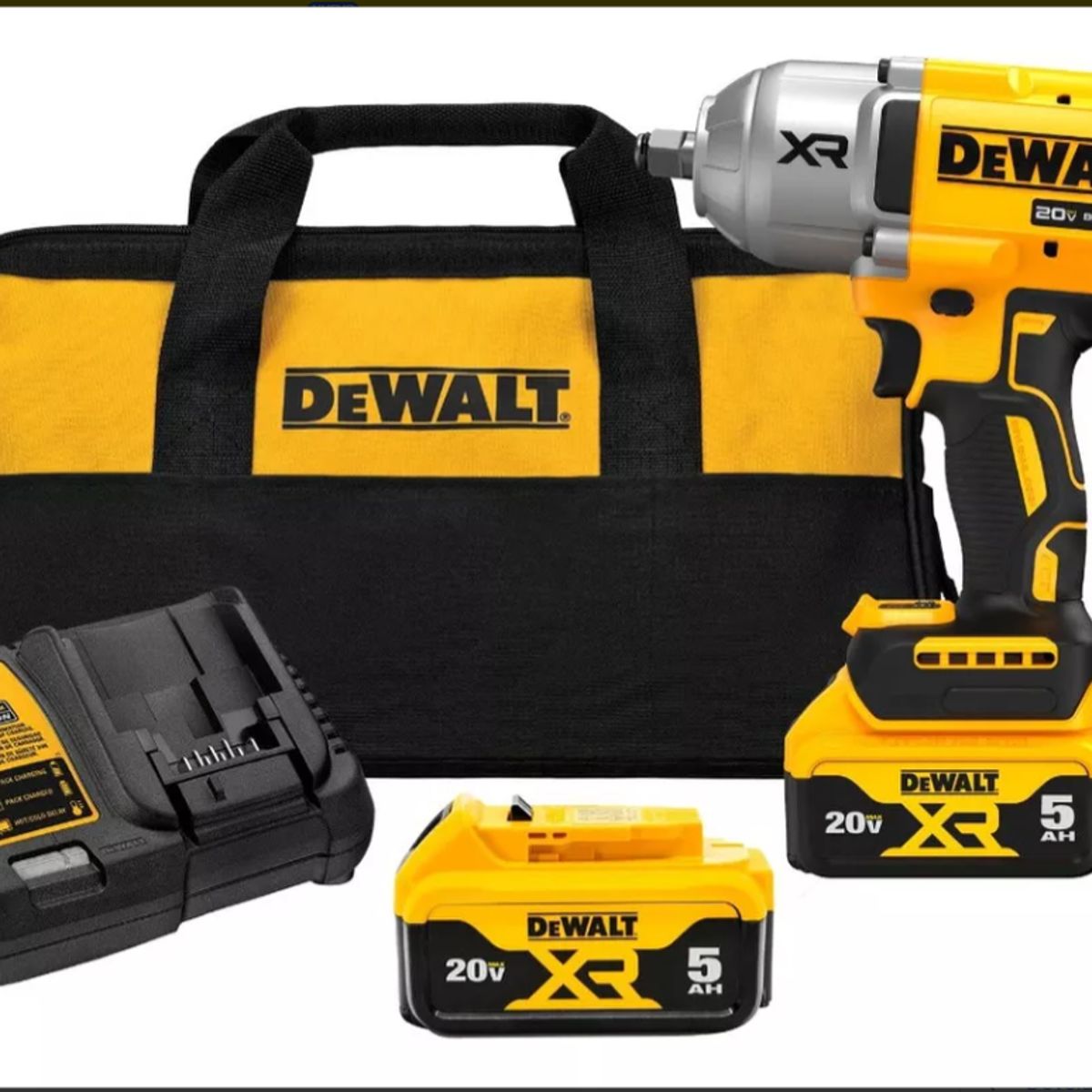 DEWALT - Llave De Impacto Inalambrica 12 Dewalt 20v 1396nm Dcf900p2 Color Amarillo