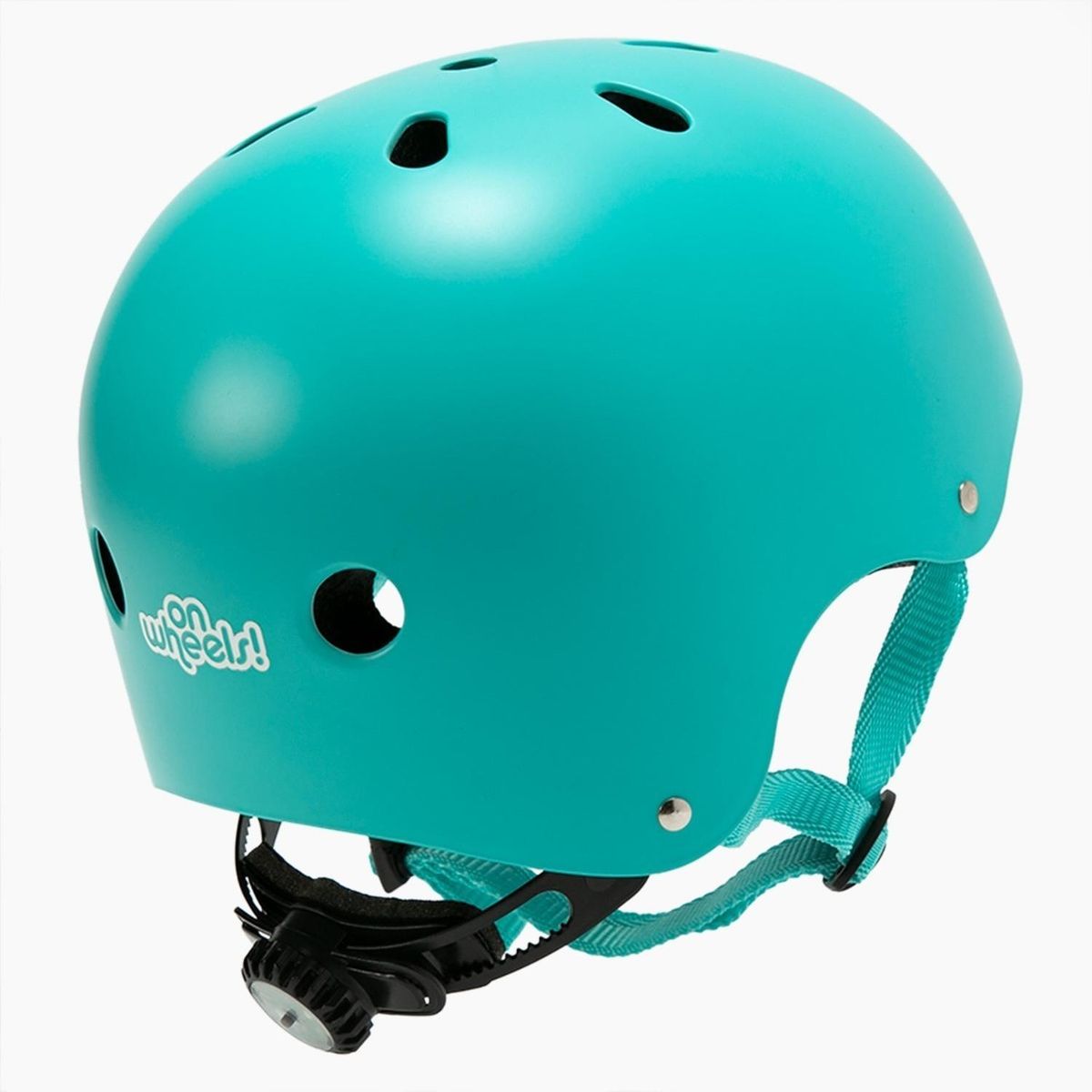 ONWHEELS - Casco Urbano con Luz Celeste Talla S