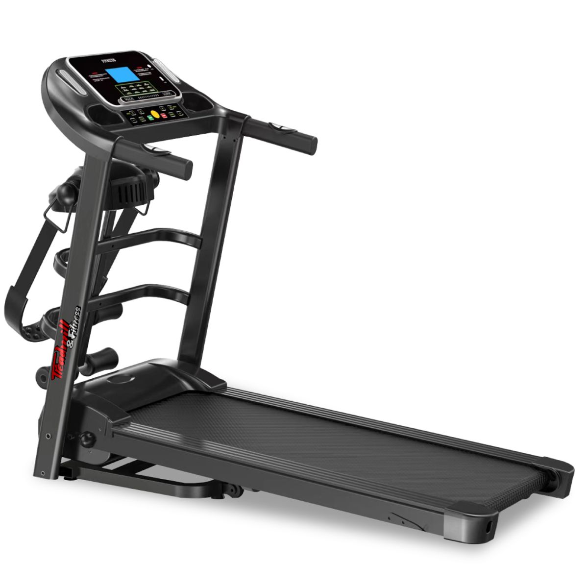 TREADMILL & FITNESS - Trotadora Eléctrica con Masajeador y Abdominales T510