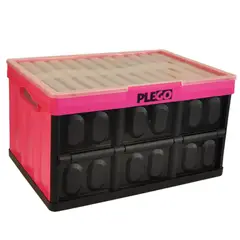 GENERICO - Caja plegable con tapa fucsia PLEGO