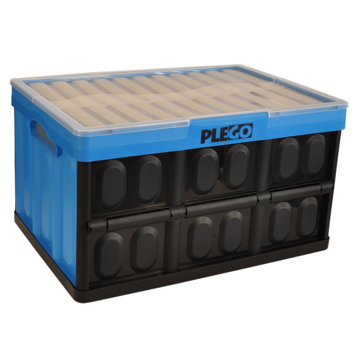 GENERICO - Caja plegable con tapa azul PLEGO