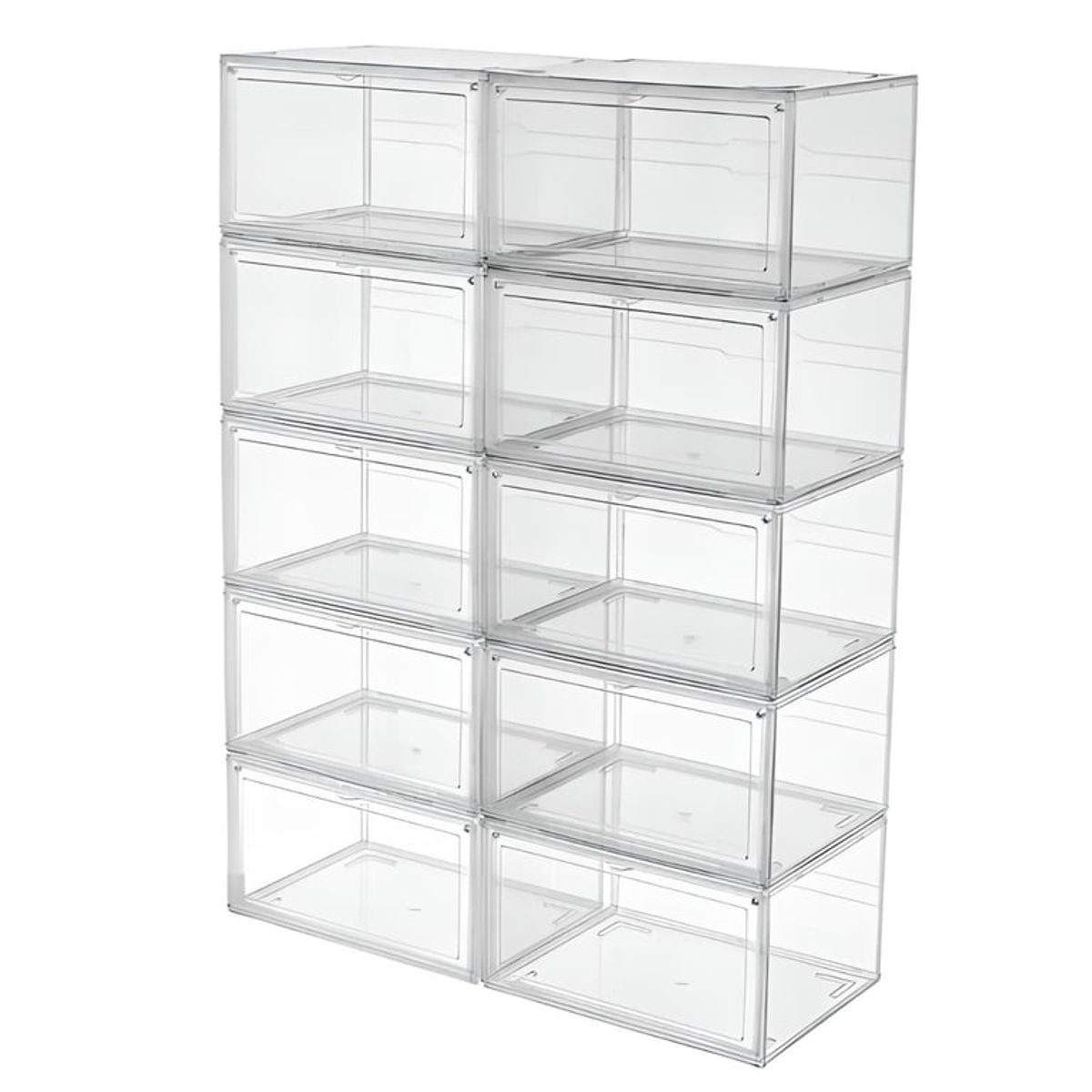 U BUY - Pack 10 Cajones Mostradores Vitrina Para Zapatos Zapatero