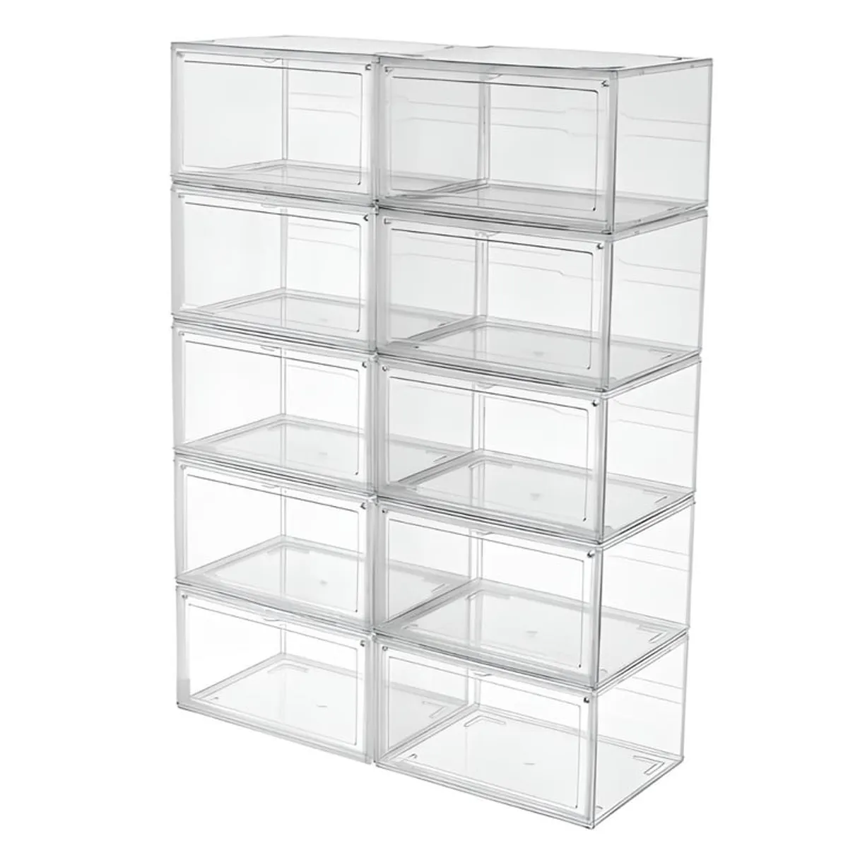 U BUY - Pack 10 Cajones Mostradores Vitrina Para Zapatos Zapatero