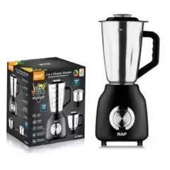 ANGELES DEL HOGAR - Licuadora 3en1 Vaso de Metal resistente 15 lt raf 2843
