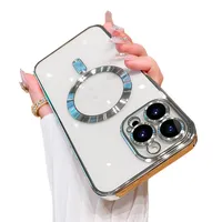 Carcasa Para iPhone 16 Pro Plata Magnetica