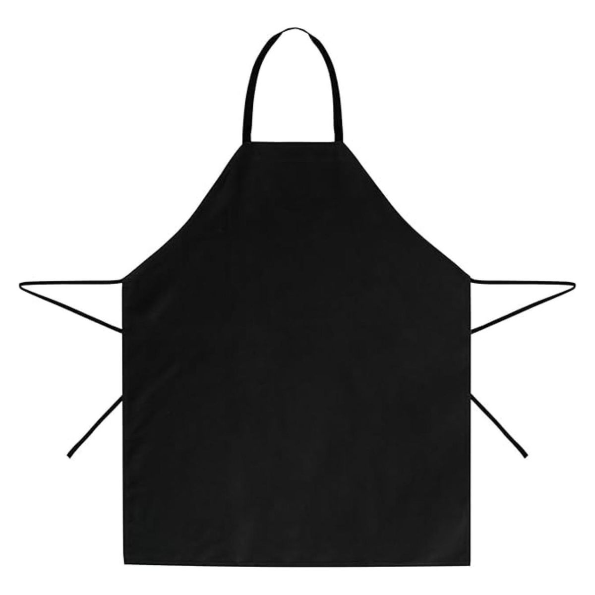 IMPORTCLICK - Pack 10 Mandil Delantal uso 65x75 CM  Negro