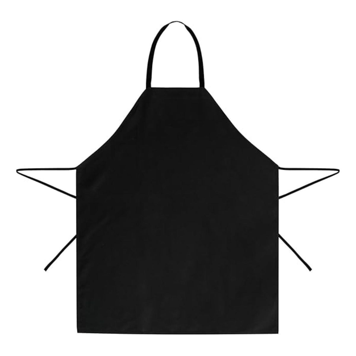 IMPORTCLICK - Pack 10 Mandil Delantal uso 65x75 CM  Negro