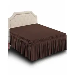 GENERICO - Faldón de Cama 150x200 - Elegante y Resistente B4
