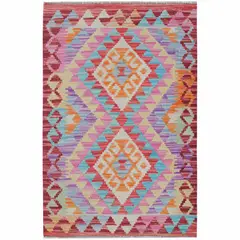 RUGS CL - Alfombra Kilim Newtri 7563KP