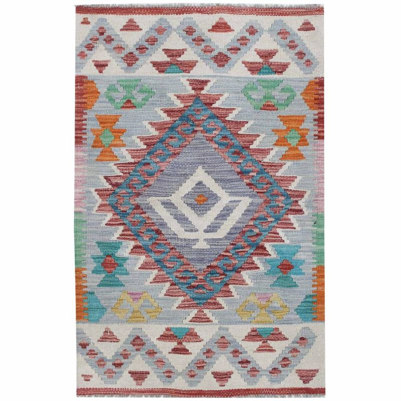 RUGS CL - Alfombra Kilim Newtri 7567KP