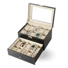 HOME&DESIGN - Caja organizadora 20 relojes
