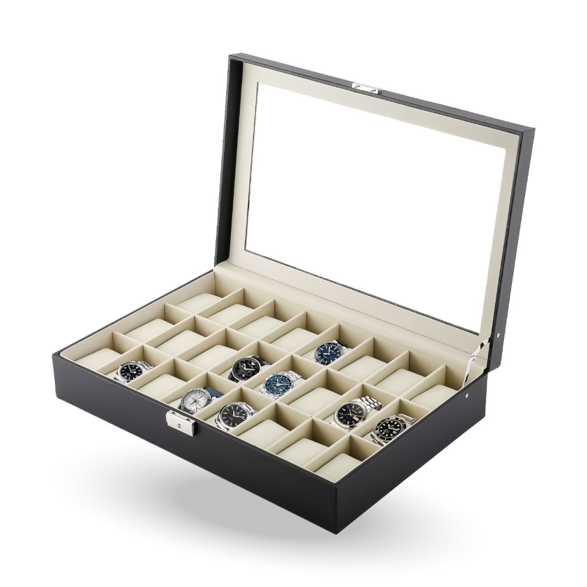 HOME&DESIGN - Caja organizadora 24 relojes