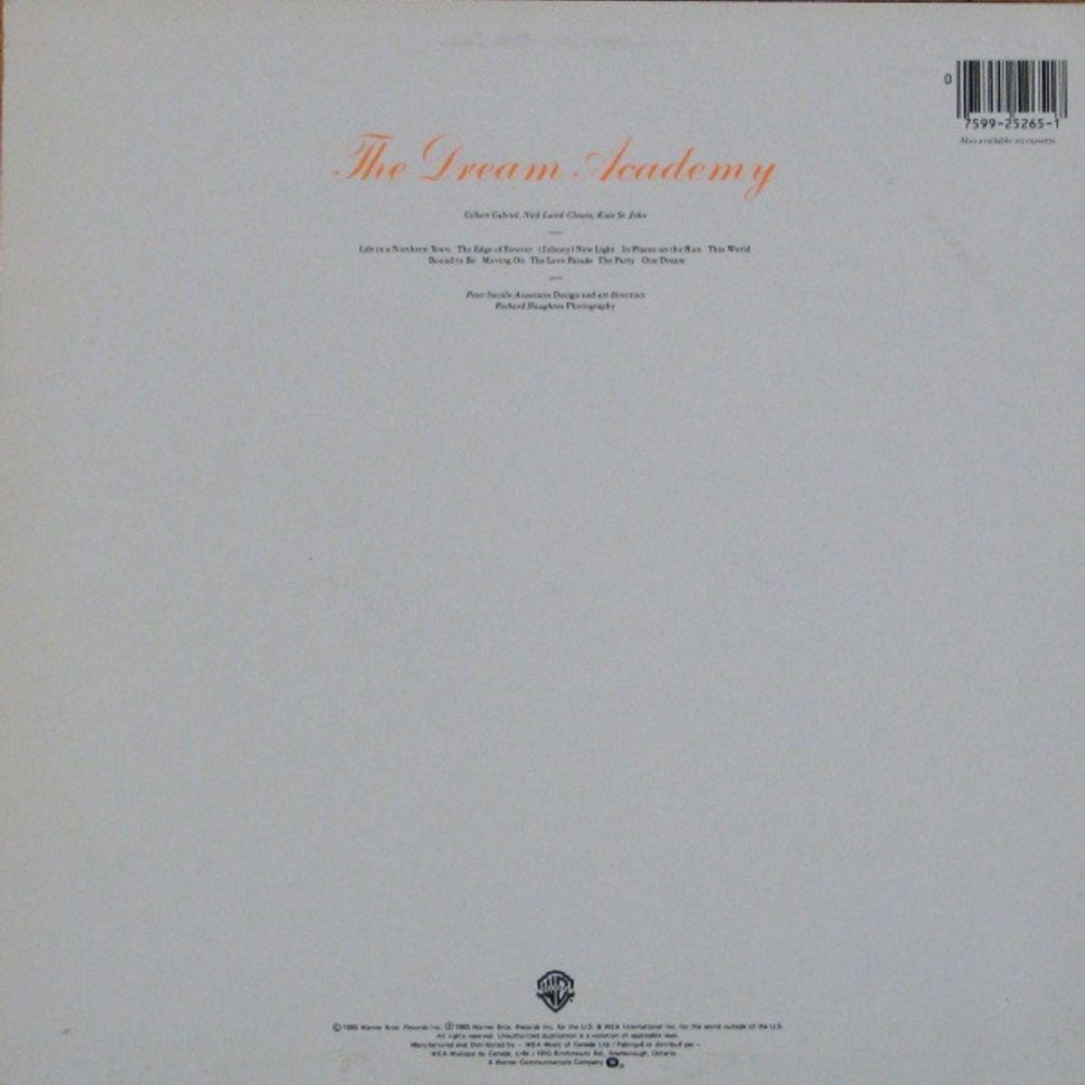 HITWAY MUSIC - DREAM ACADEMY - DREAM ACADEMY - VINILO HITWAY MUSIC