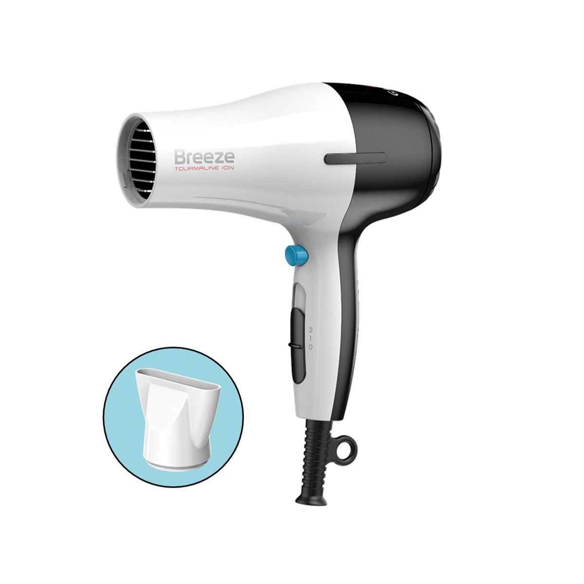 GAMA - Secador de Pelo Gama Brezze Tourmaline Ion 2100W